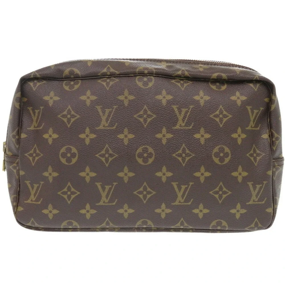 LOUIS VUITTON Brown Monogram Pouch - Picture 2 of 10